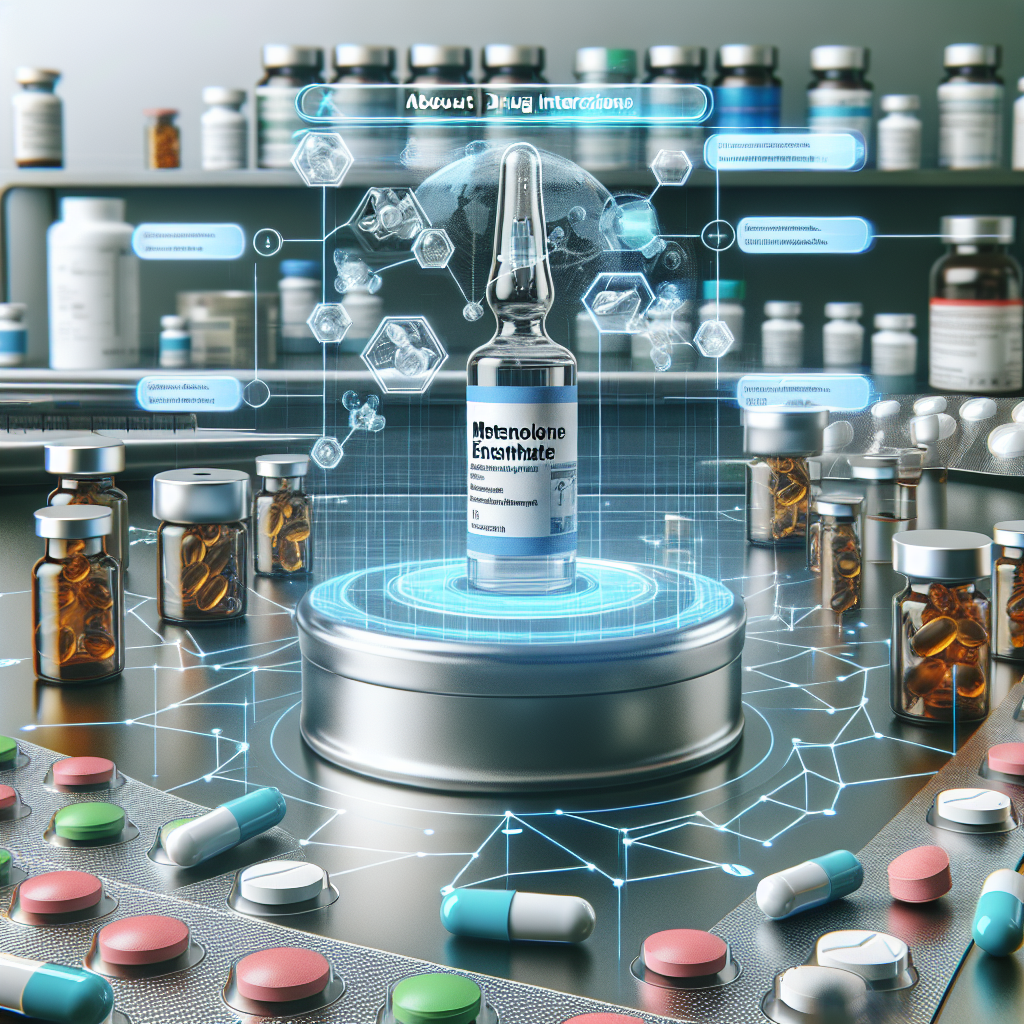 Metenolone enantato iniettabile e la sua interazione con altri farmaci