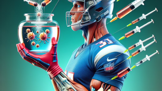 Gli effetti collaterali dell'acqua battericida per iniezioni nei professionisti dello sport