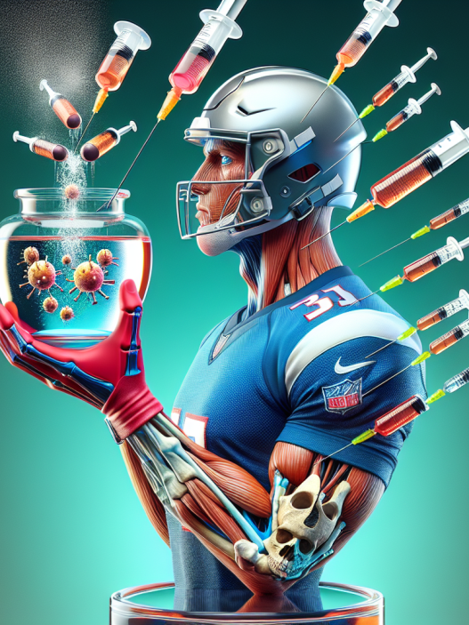 Gli effetti collaterali dell'acqua battericida per iniezioni nei professionisti dello sport