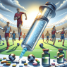 Acqua battericida per iniezioni come alternativa ai farmaci tradizionali nello sport