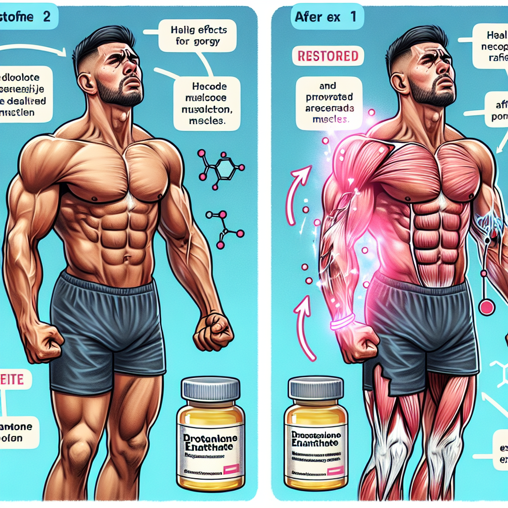 Drostanolone enantato: come influisce sul recupero muscolare degli atleti